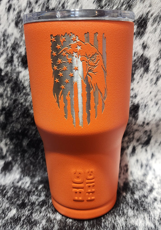 Big Frig 20oz Tumbler - Eagle & Flag