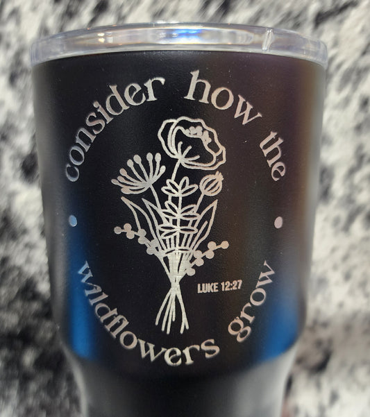 Big Frig 20oz Tumbler - Luke 12:27