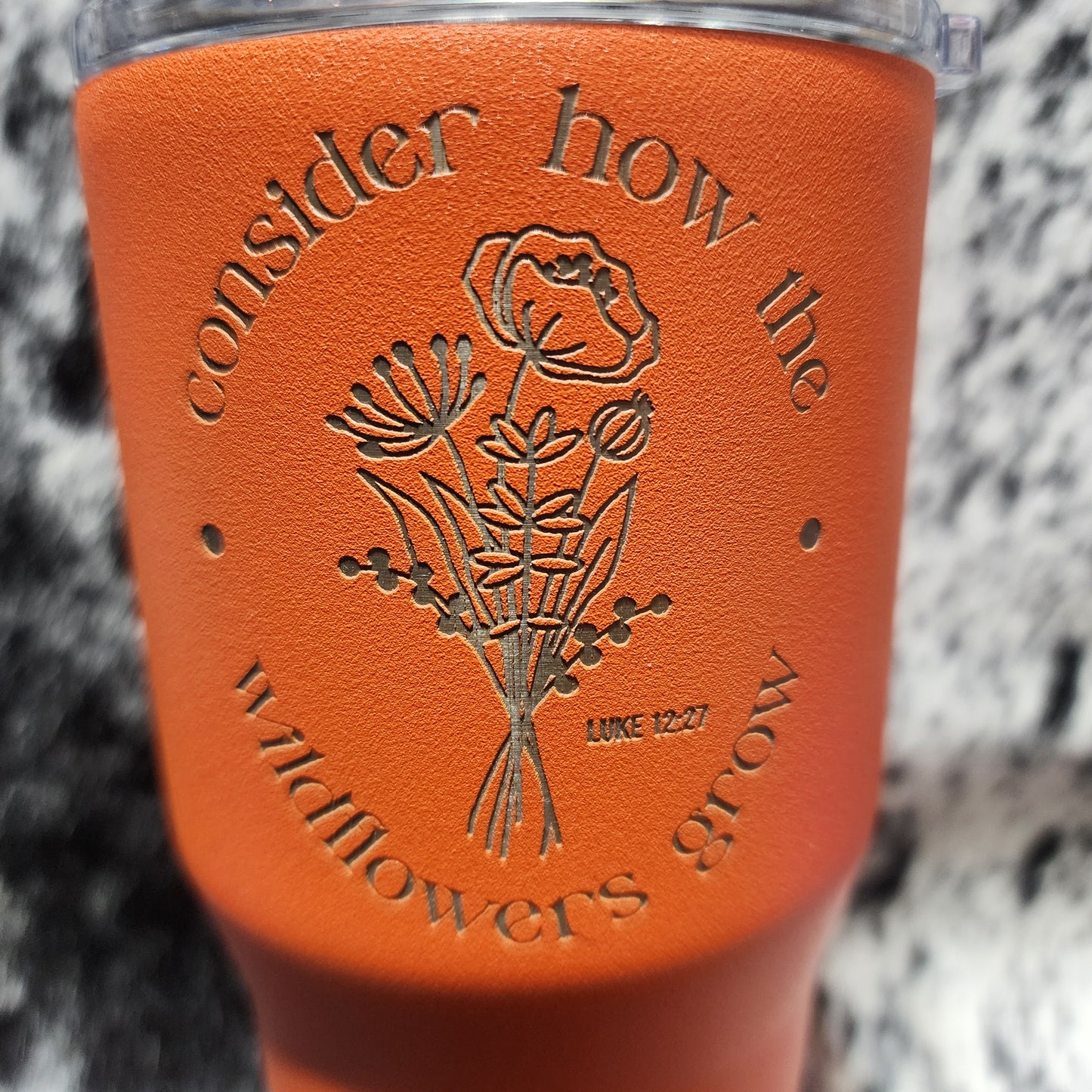 Big Frig 20oz Tumbler - Luke 12:27