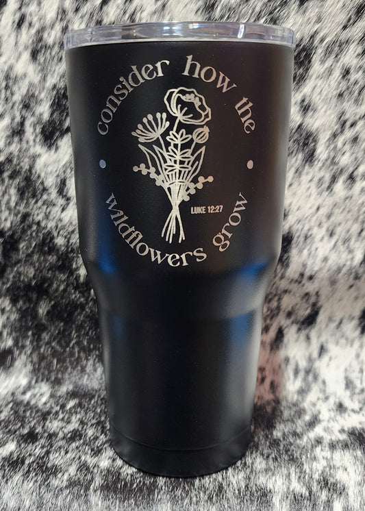 Big Frig 20oz Tumbler - Luke 12:27